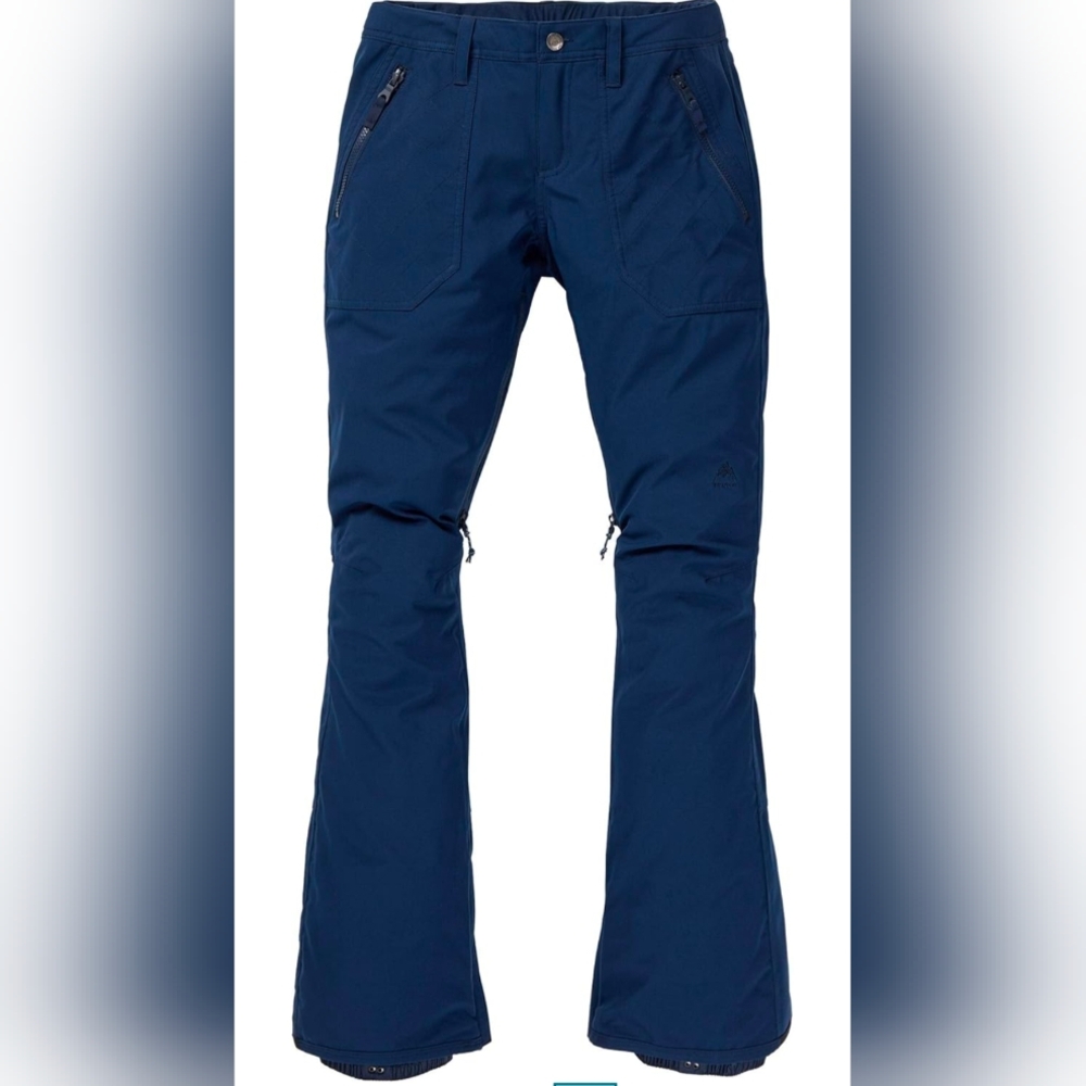 Burton Vida Dryride Snow Snowboard Ski Pants, Dress Blue, Size Large